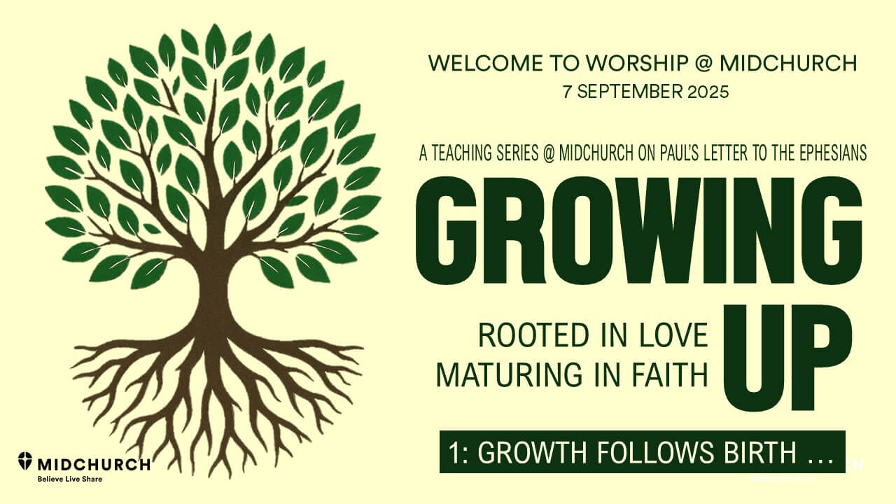 GROWTH FOLLOWS BIRTH ...