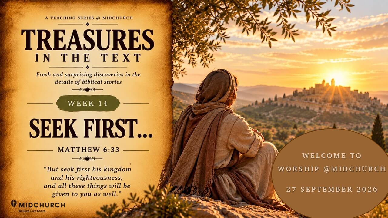 SEEK FIRST